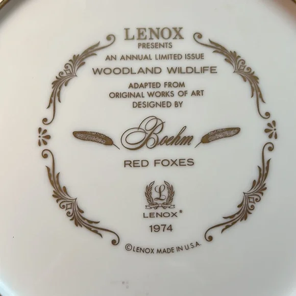 Lenox collectible limited edition plate - Picture 11 of 11